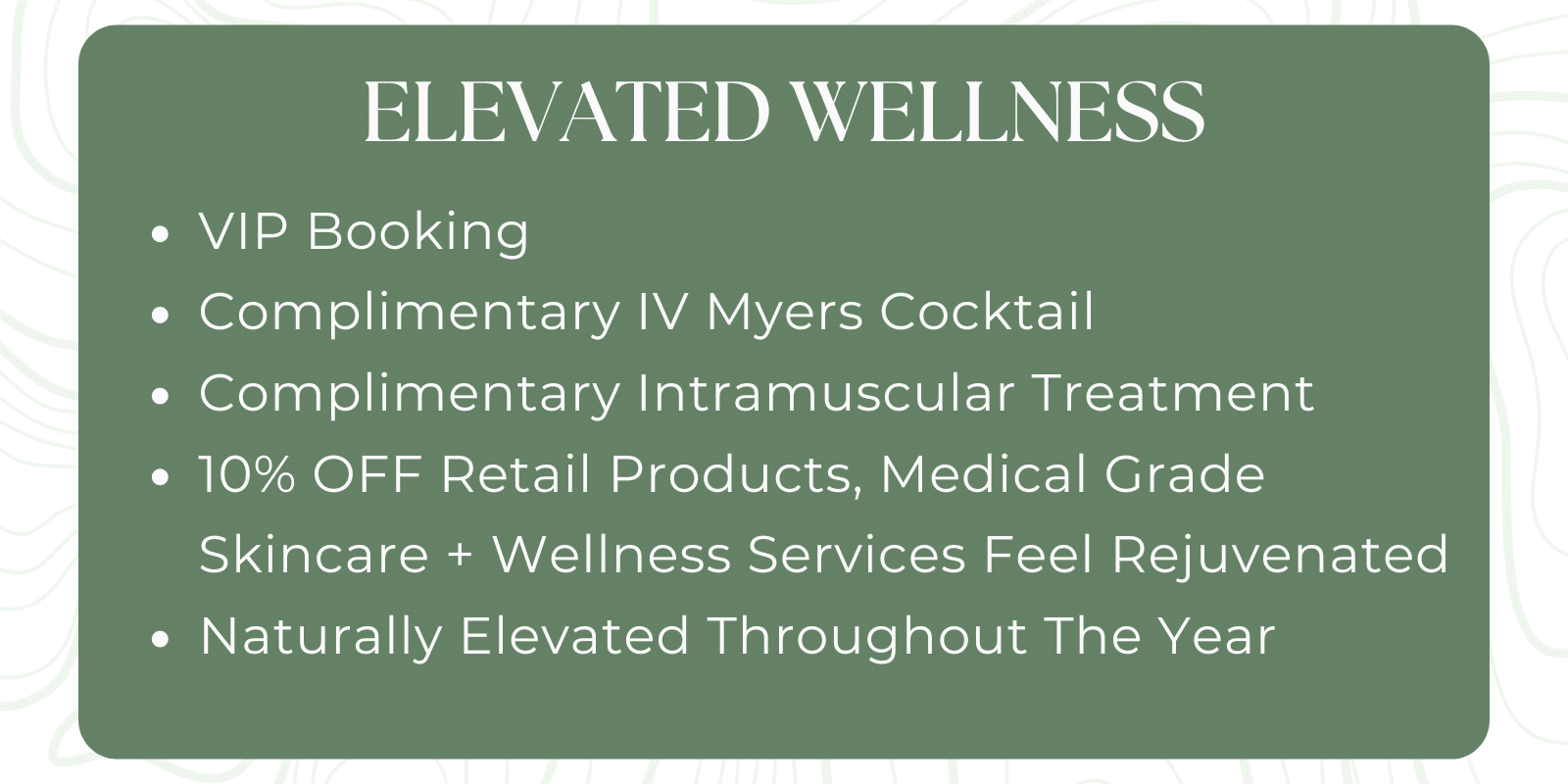 elevated wellness